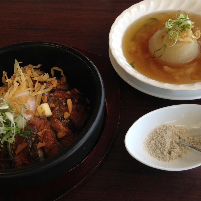 ステーキランチ(淡路サービスエリア (下り))