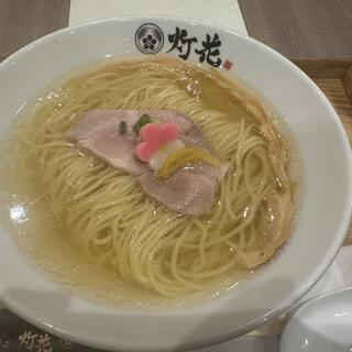 鯛塩らぁ麺(鯛塩そば 灯花 阪急西宮ガーデンズ店)