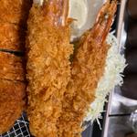 有頭大海老フライ