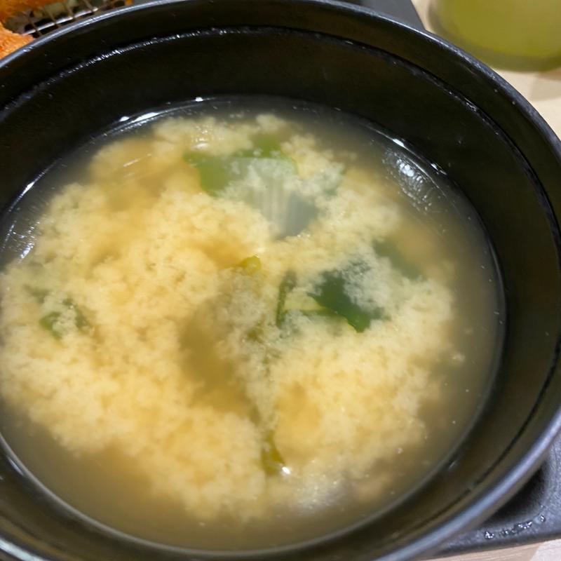 味噌汁(松のや 中洲店)