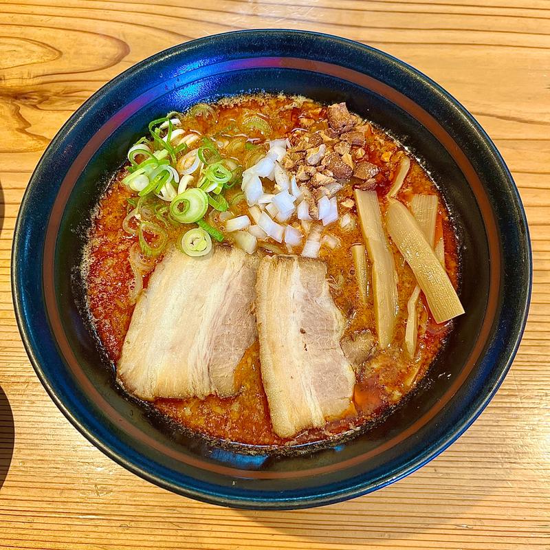 濃厚にぼし担々麺(こだわり麺工房 たご)