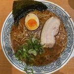 熟成醤油　醤油豚骨ラーメン　黒(丸源ラーメン 枚方店)