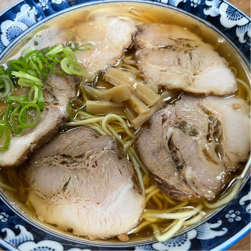 チャーシューメン(手打うどん 朝日屋)