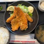 房総フライ定食(金谷食堂)
