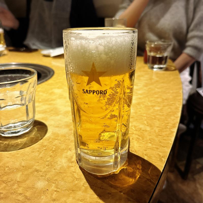生ビール(ぱっぷHOUSE 渋谷本店)