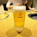 生ビール(ぱっぷHOUSE 渋谷本店)