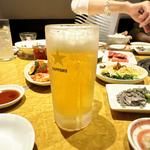 生ビール(ぱっぷHOUSE 渋谷本店)