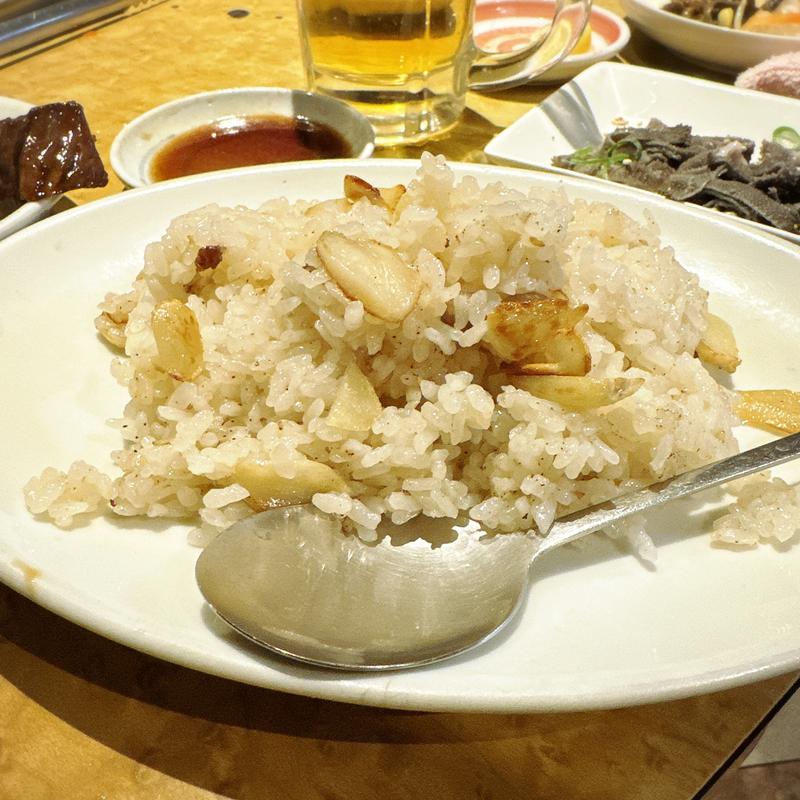 ガーリックライス(ぱっぷHOUSE 渋谷本店)