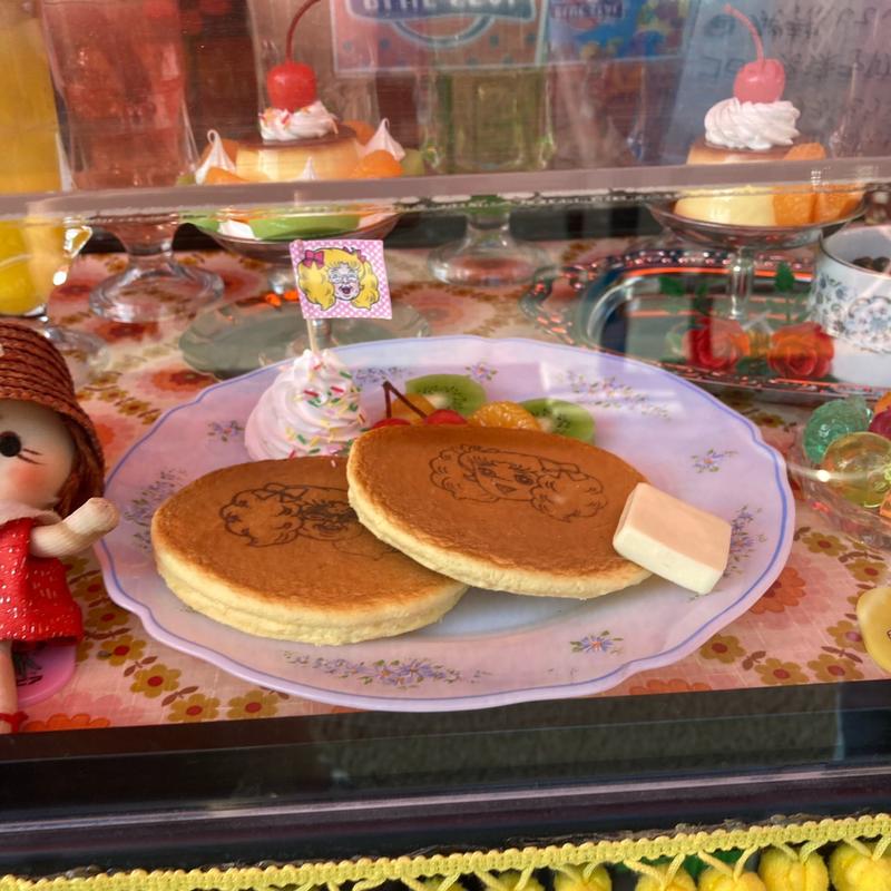 ホットケーキ(昭和レトロ喫茶セピア)