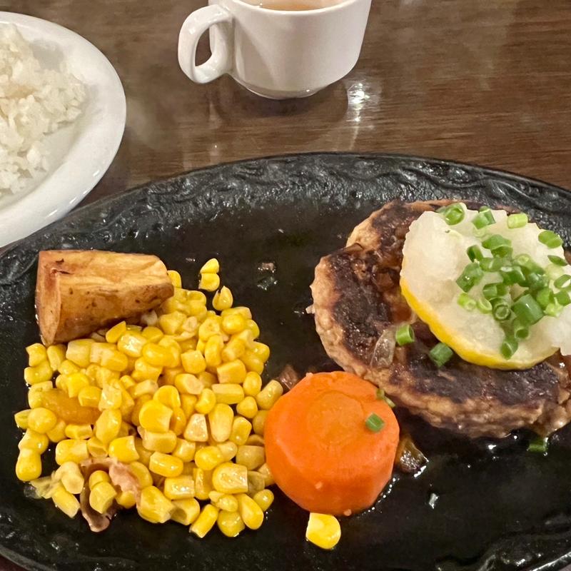 和牛ハンバーグ(バンビ 茗荷谷店)