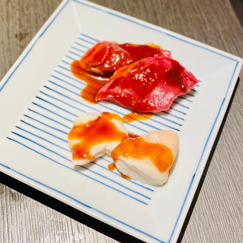 ランチコース　ホルモン2種盛り合わせ(焼肉チャンピオン 池袋東武店)