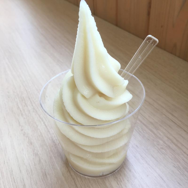 ソフトクリーム(産直市場よってって 道の駅みさき店)