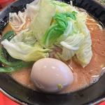 ラーメン中キャベツ　海苔別皿(横浜ラーメン斎藤家)