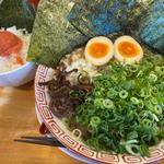 特　長浜らーめん　青ねぎ　定番めんたい丼
