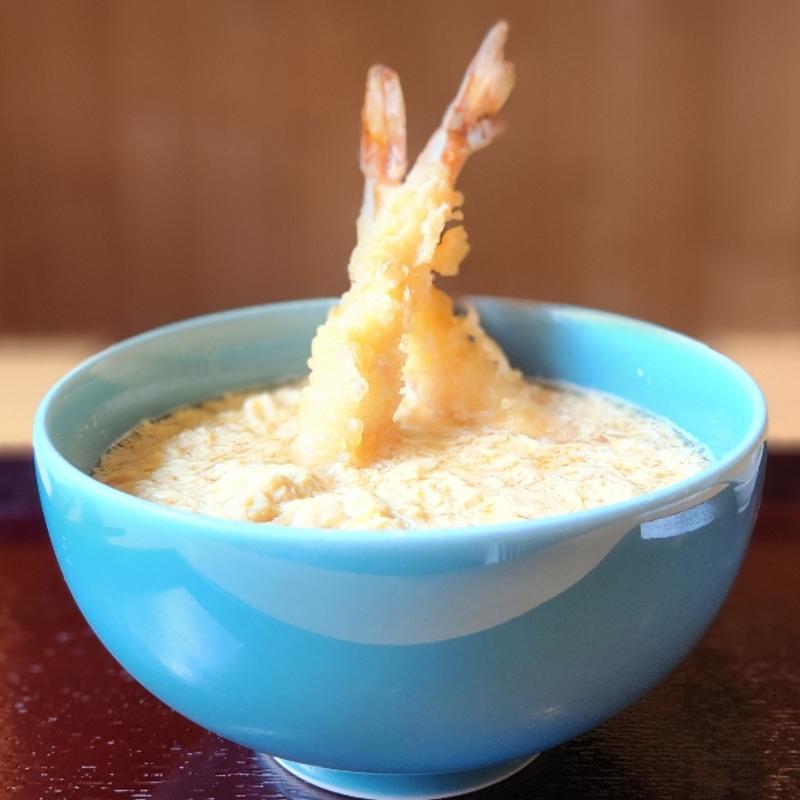 天とじ(京うどん 生蕎麦 岡北（おかきた）)