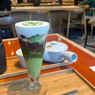 まるとパフェ抹茶(中村藤吉本店 銀座店)