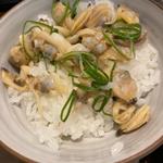 あさりのっけごはん(鶏喰 （～TRICK～）)