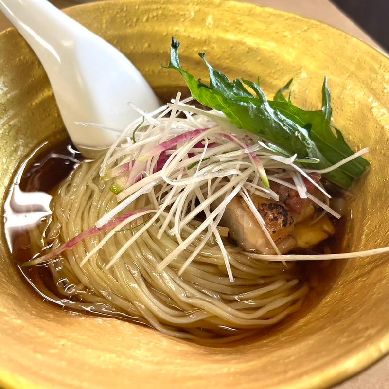 限定　山椒香る冷やし鶏中華そば(中華そば　よしかわ )