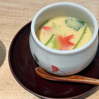 お昼のコース　伊賀　茶碗蒸し(寿司上野坂)