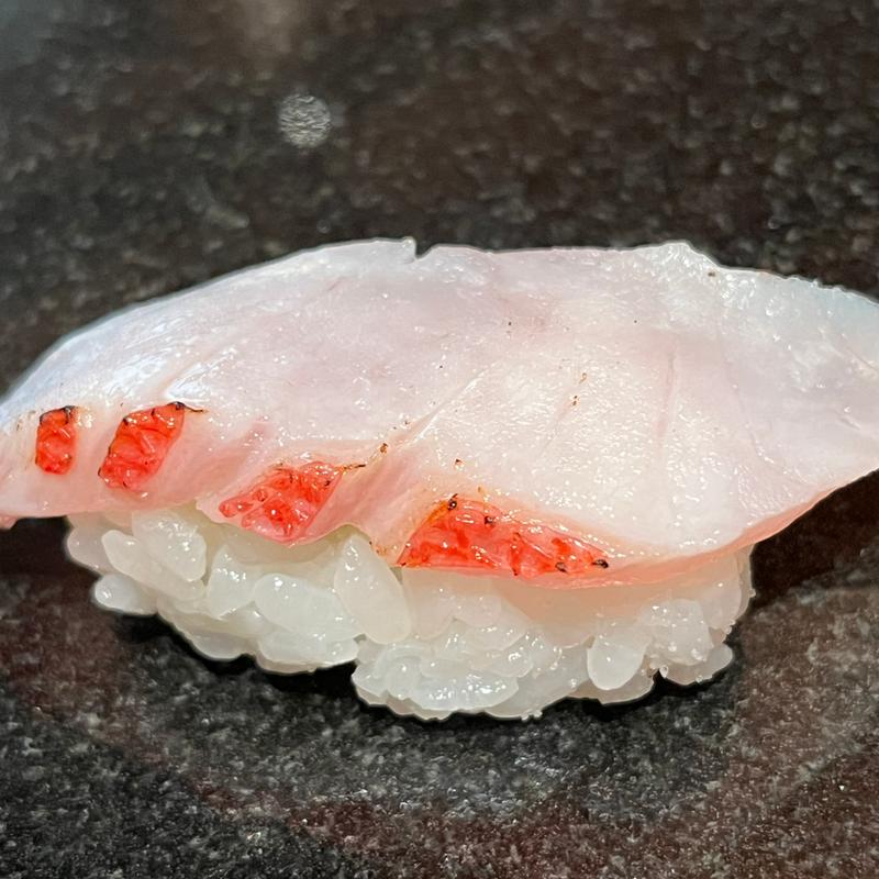 昼の部のコース　伊賀　にぎり寿司八種(寿司上野坂)