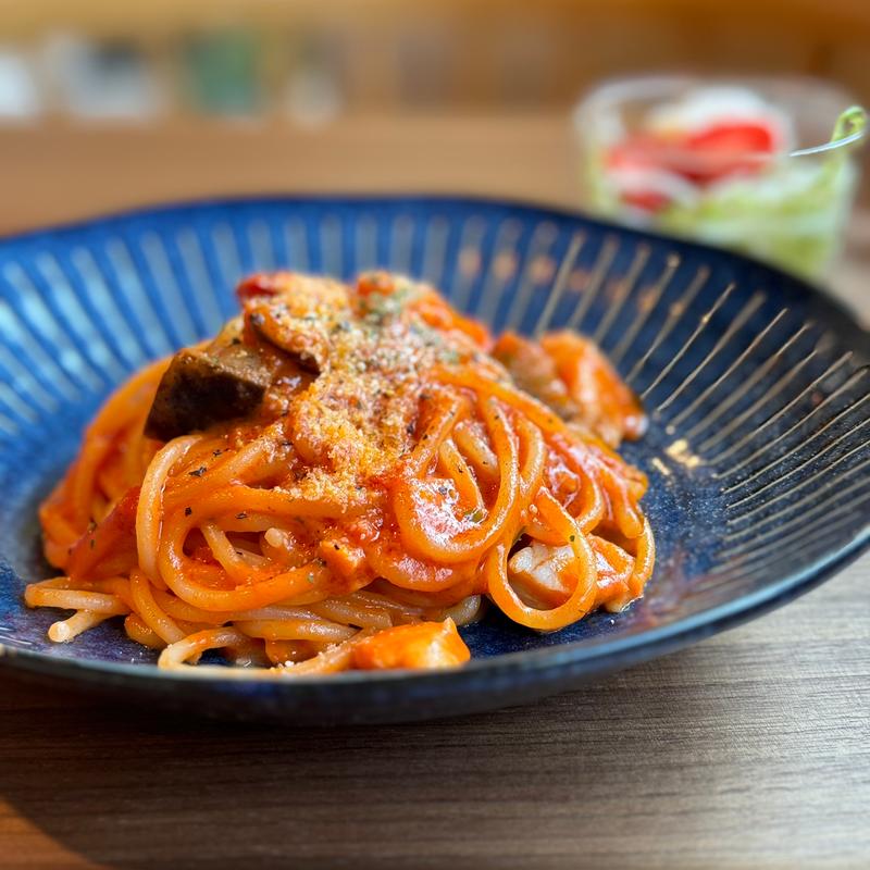 ツナのトマトクリームパスタ(SWING BY CAFE)