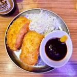 玉子ハムカツ(大衆食堂 ゆしまホール)