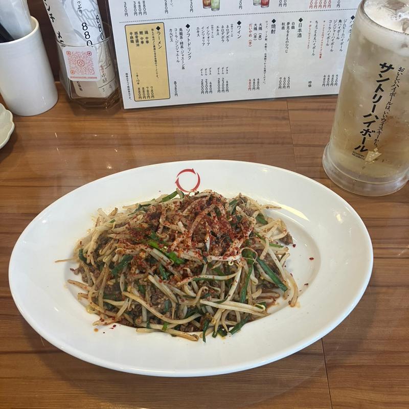 皿台湾(麺酒場零 上新庄店)