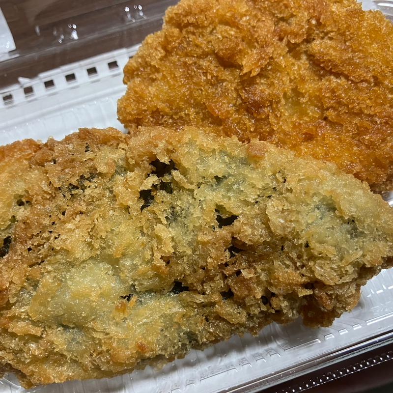 ミックスフライ(まいどおおきに 関空食堂)