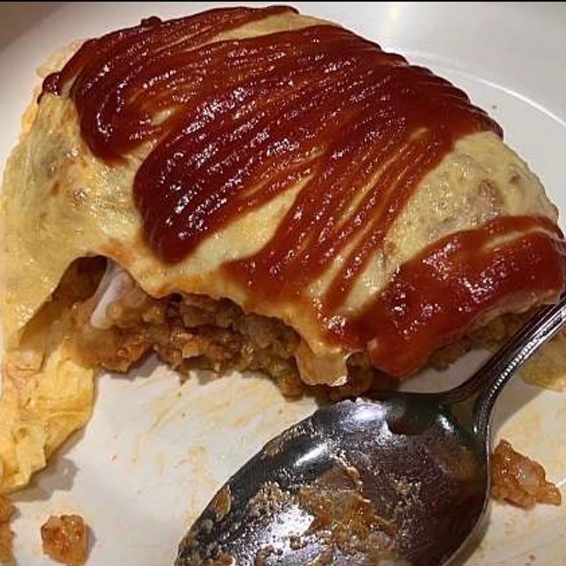 オムライス(まいどおおきに 関空食堂)