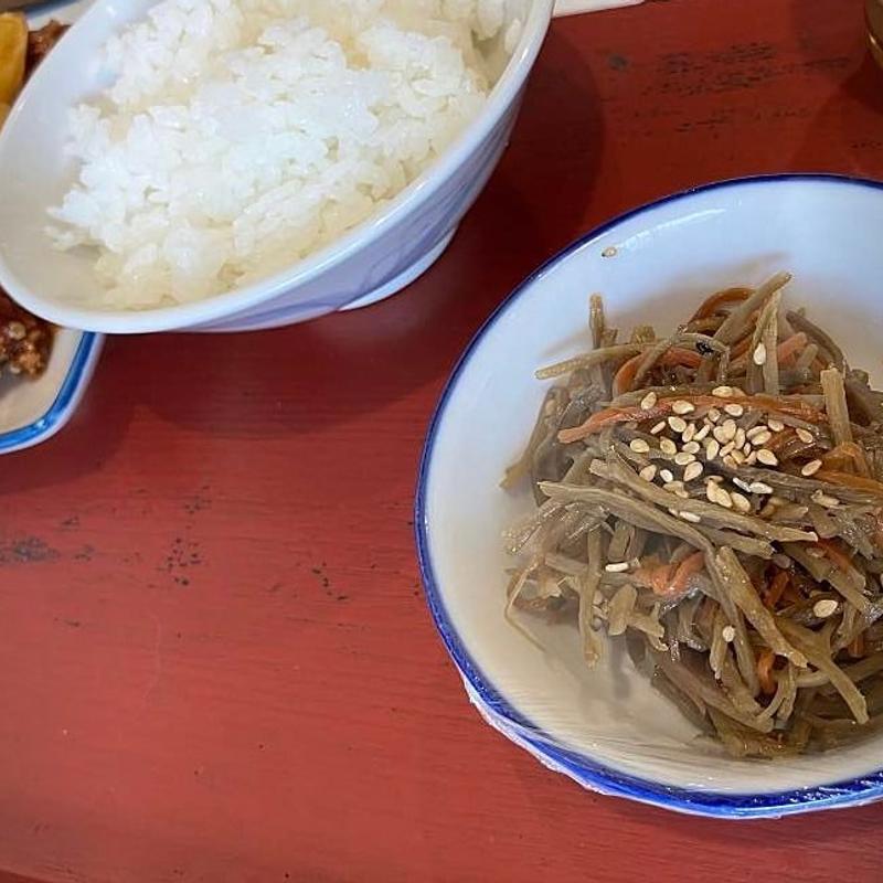 金平ごぼう(まいどおおきに 関空食堂)