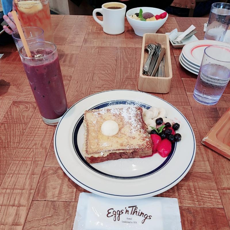 フレンチトースト(Eggs ’n Things 横浜みなとみらい店)