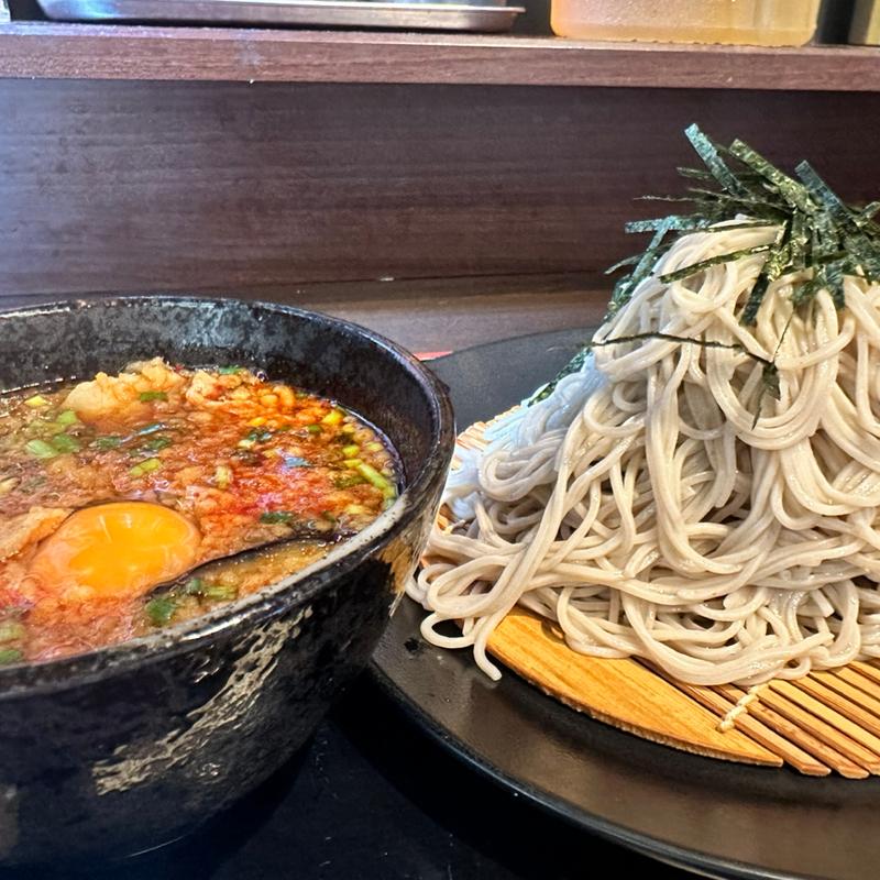 豚ざる赤(ざるそば屋)