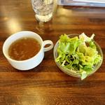ライススープサラダ(ステーキのくいしんぼ 中目黒店 )