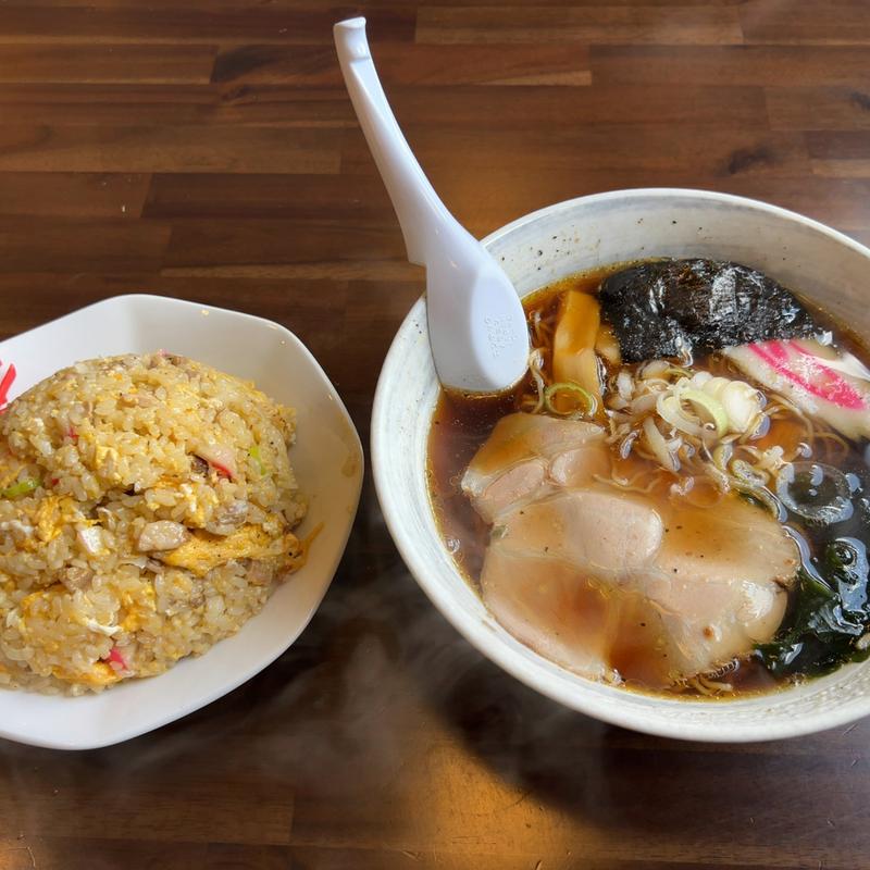 Aセット（ラーメン＋チャーハン）(なお井 )