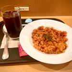 タッカルビ炒飯セット(カフェ・ベローチェ 淀屋橋店)