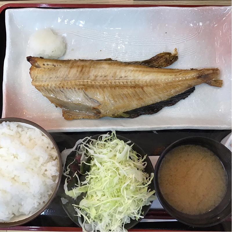 大ホッケ炭焼き膳(焼き魚弁当専門店 さば八)