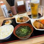 肉じゃが&イカと茄子の炒め物