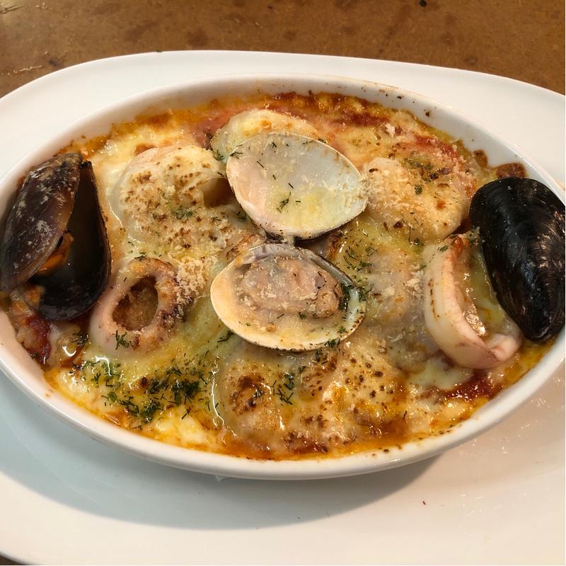 海の幸と渡り蟹のトマトソースドリア(Bar. C【バール・シー】)