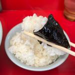 半ライス(ラーメン山岡家 南2条店)