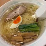 支那そばと半カレー