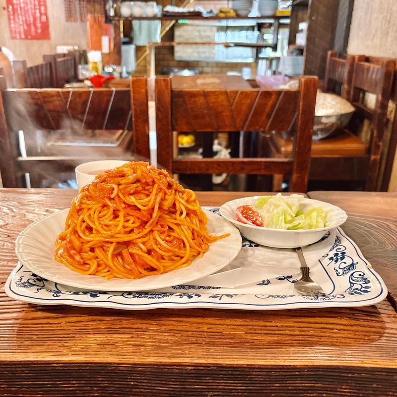 スパゲティナポリタン大盛(さぼうる2)