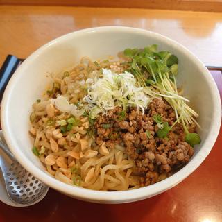 汁なし担々麺＋大盛り(坦々麺専門　はつみ （發巳）)