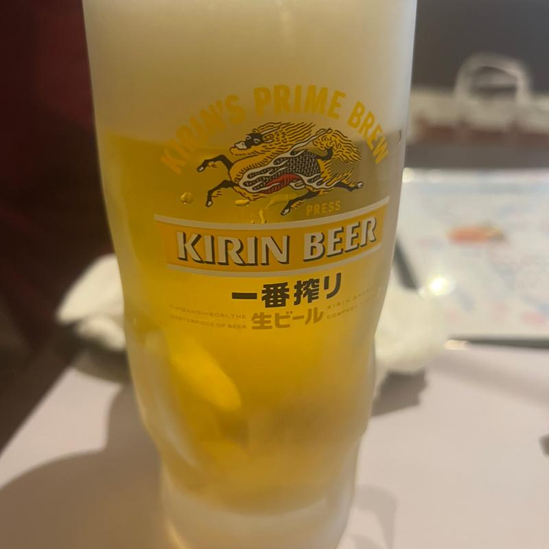 生ビール(和料理翔山)
