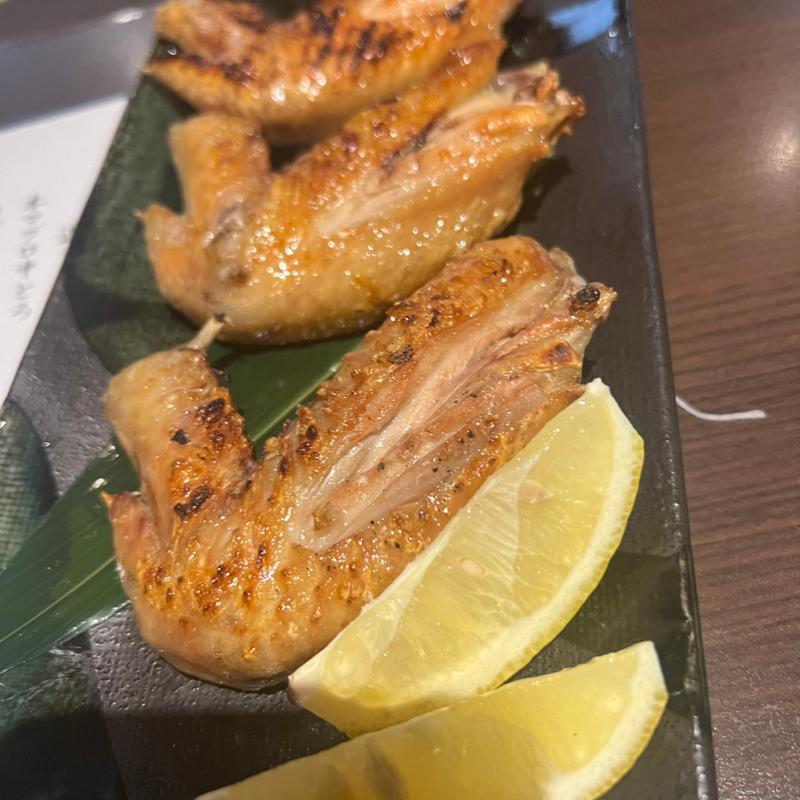 手羽先の塩焼き(和料理翔山)