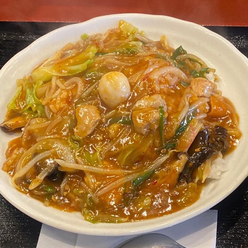 辛中華飯(中華食堂 よしだ屋 新大前店)