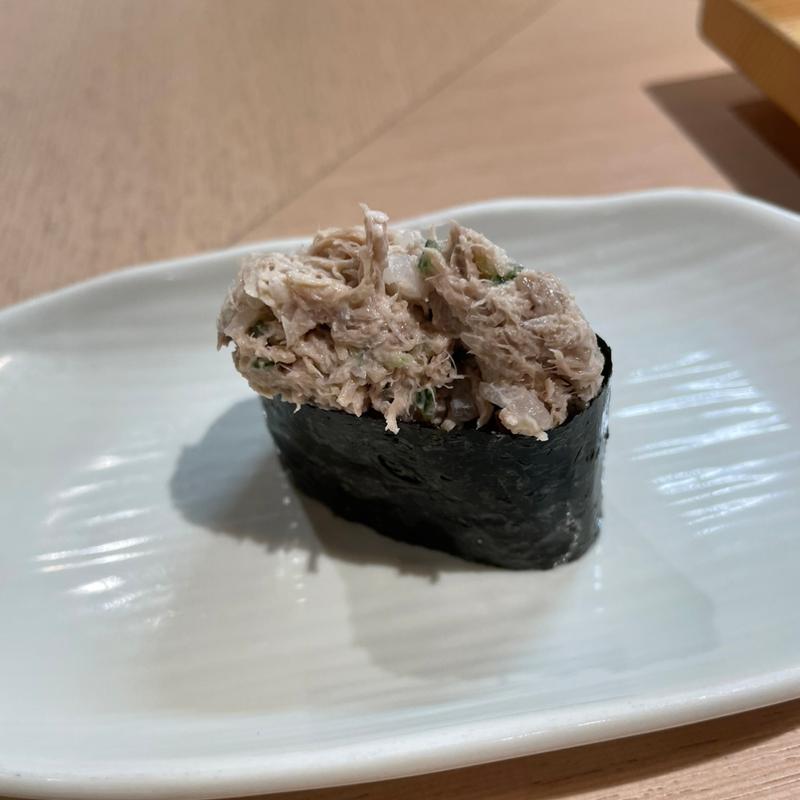 自家製　ツナ軍艦(寿司酒場まぐろ人 国分寺店)