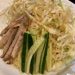 冷し葱そば(鶏舎 （チイシャ）)