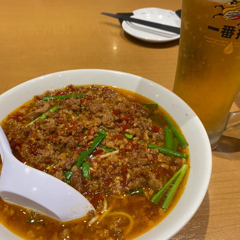 台湾ラーメン　大盛り(味仙 JR名古屋駅店 （ミセン）)