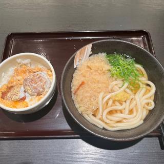 カツ丼セット　中(讃岐製麺 麦まる 八重洲地下街南口店)