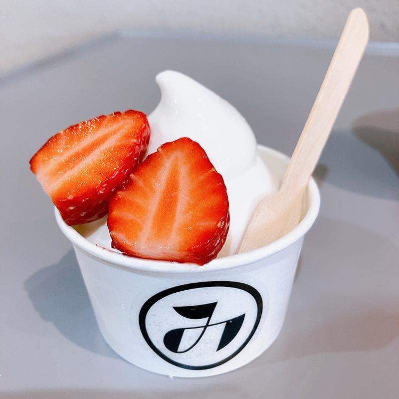 ミニソフト（フルーツ付き）(みのりカフェ元気市広島店)